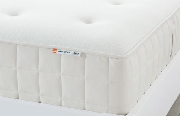 HYLLESTAD Pocket sprung mattress, firm, single size RM799 (NP: RM999) White. 25-years guarantee.