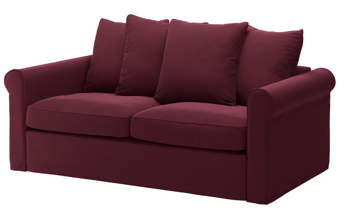 GRÖNLID 2-seat sofa RM2,250 (NP: RM2,550) Ljungen dark red.