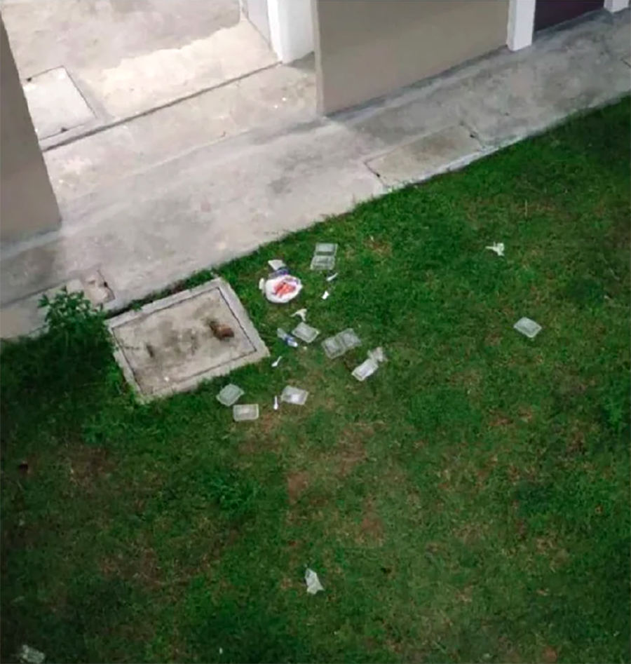 Facebook/Jabatan Kesihatan Sabah Hello, heard of a rubbish bin before?