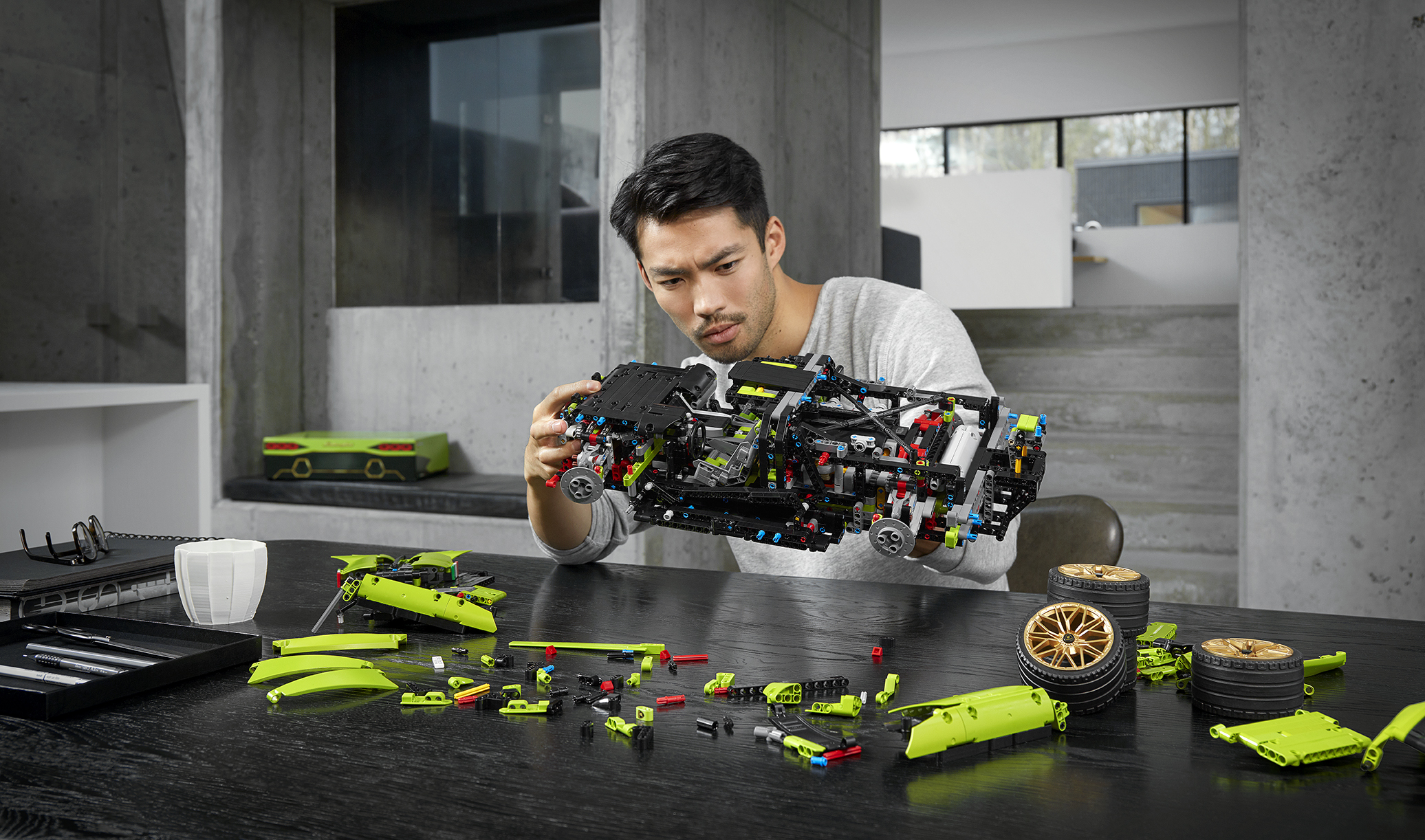 Probably takes more than a day to assemble.