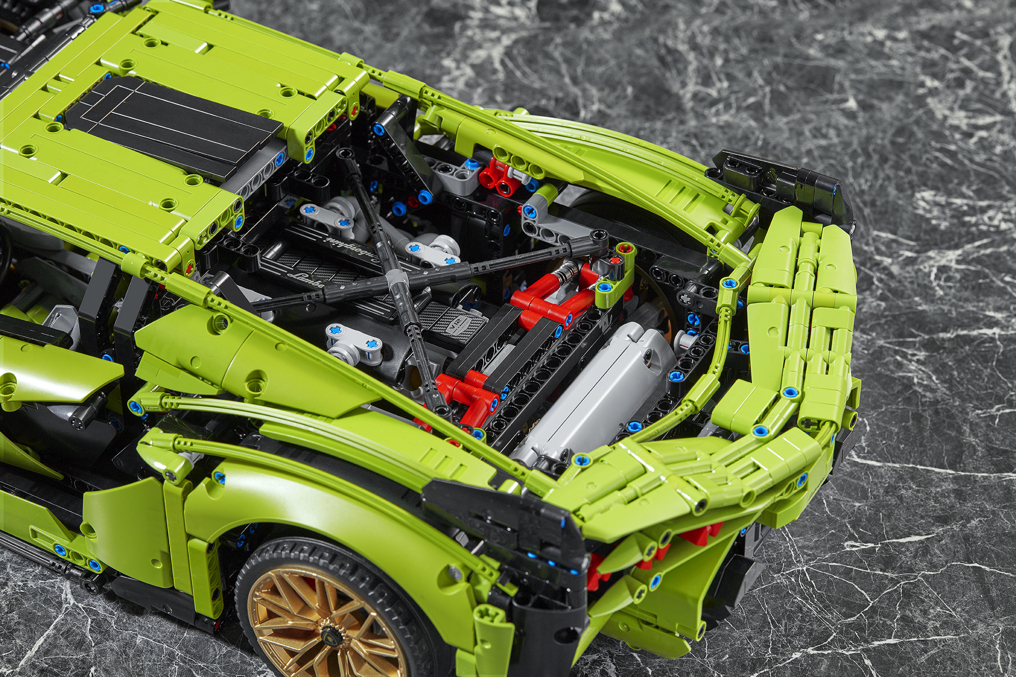 Even the V12 looks legit.