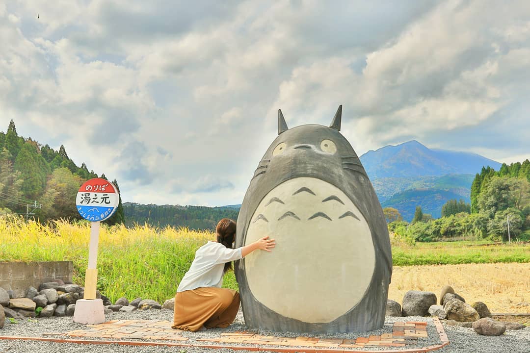 We wanna hug Totoro too!