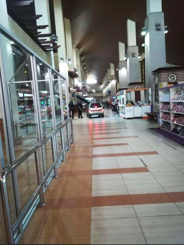 'Wait, this is not the car park?'