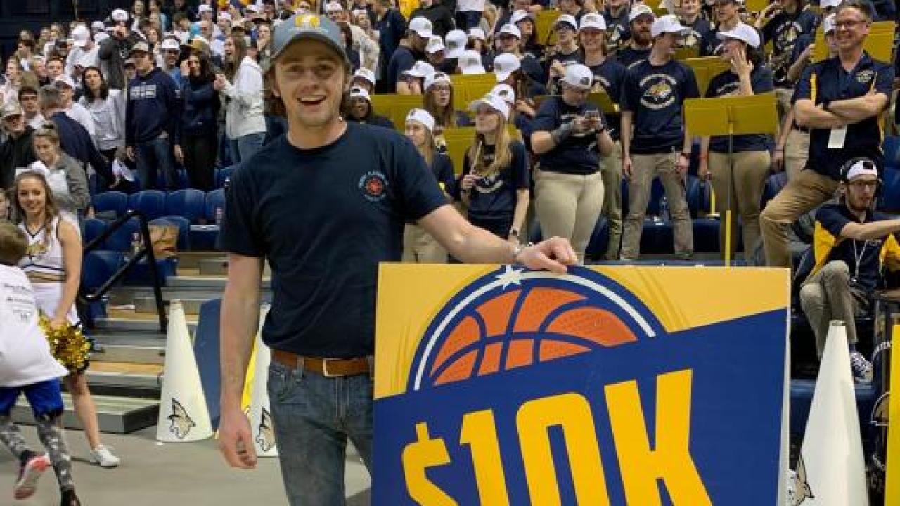 KBZK Proud boy with his money.