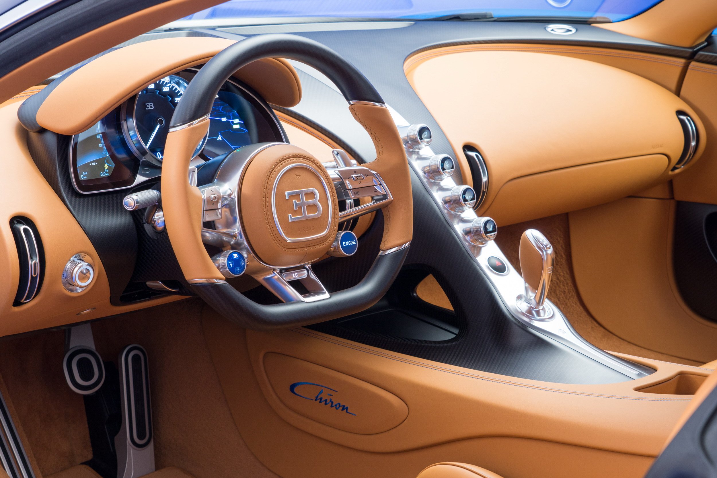 Full on leather.