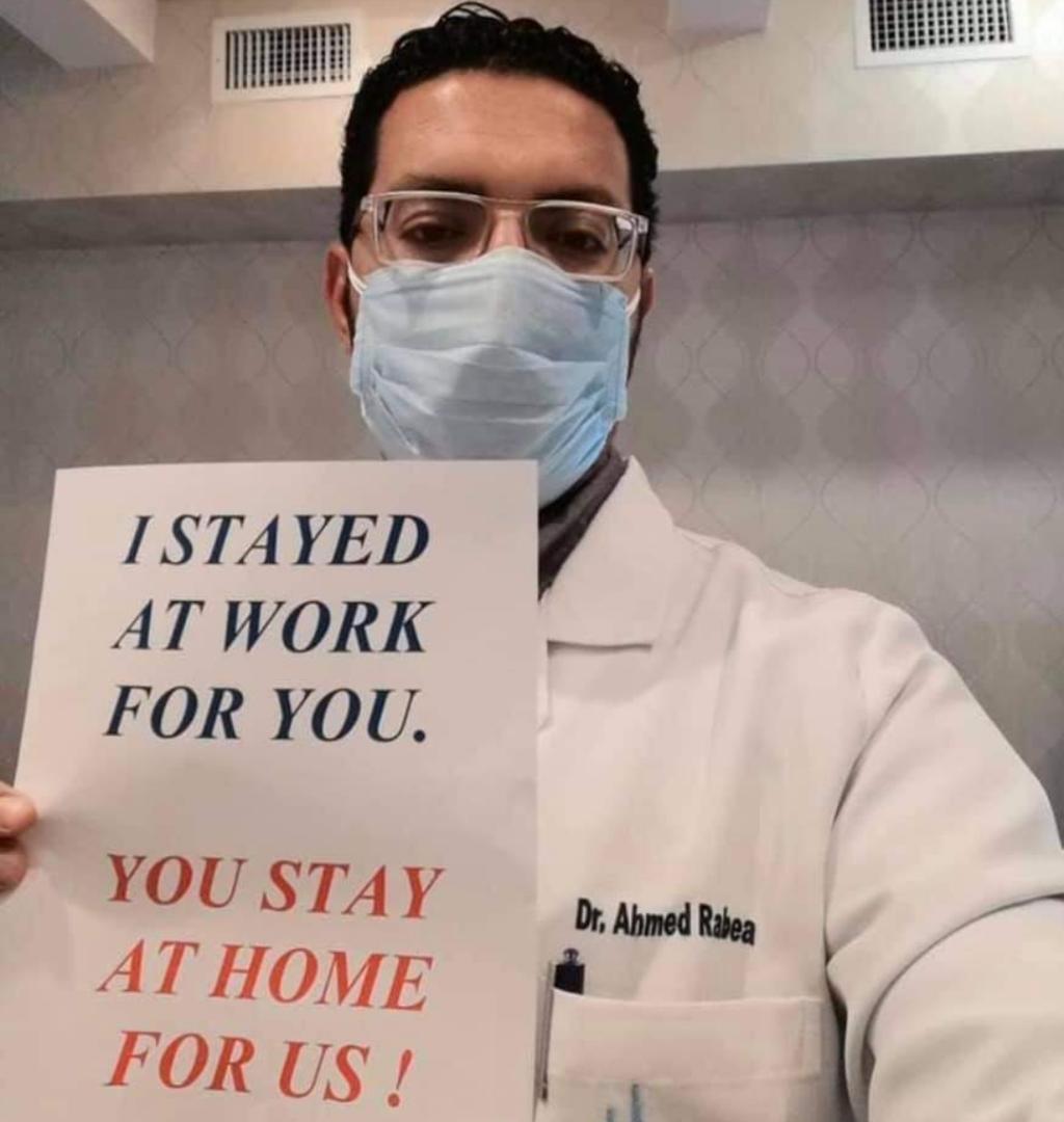 Staying home is the fastest way to kill the virus.