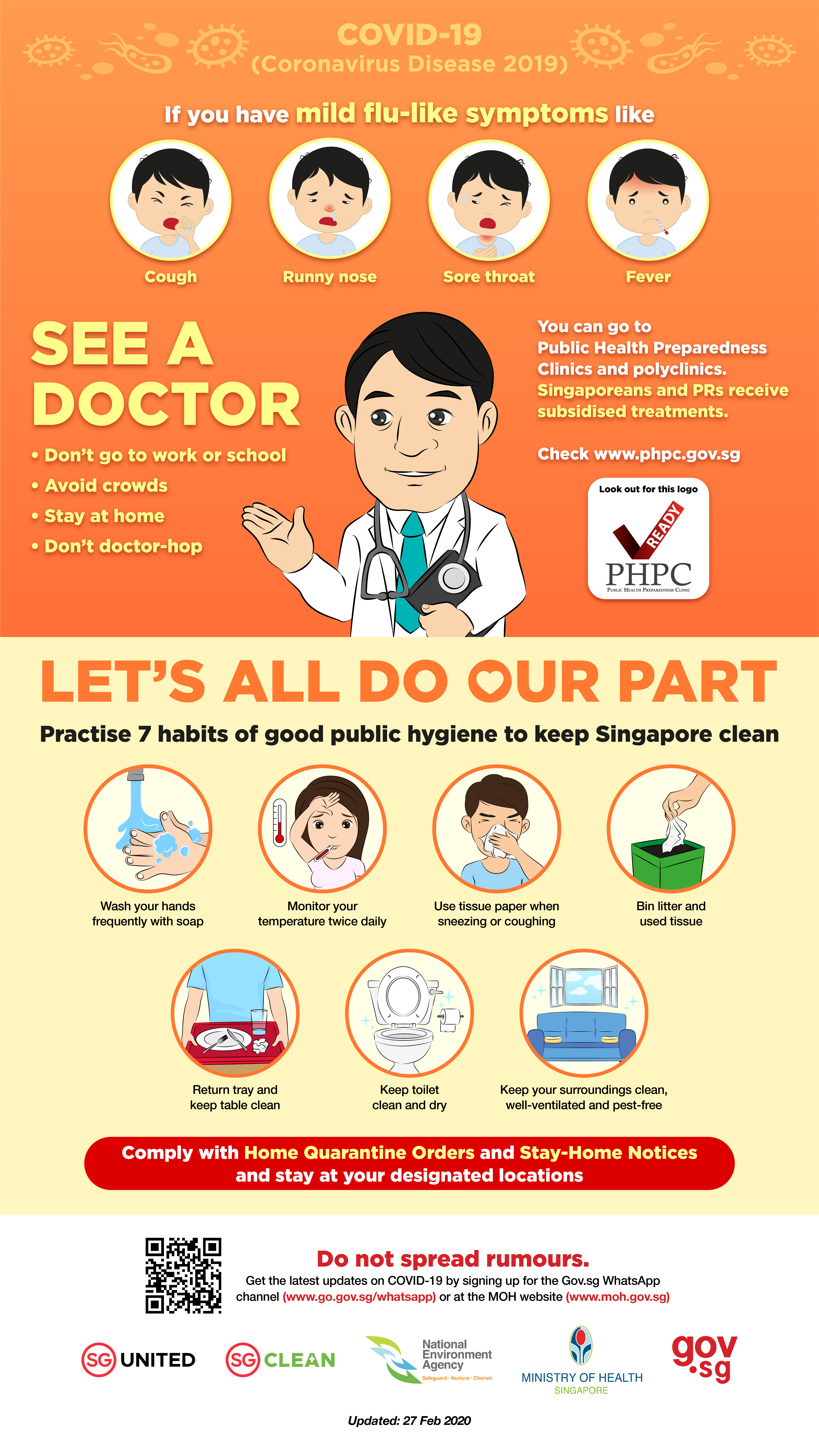 Here's what the Singaporean Government think you should do