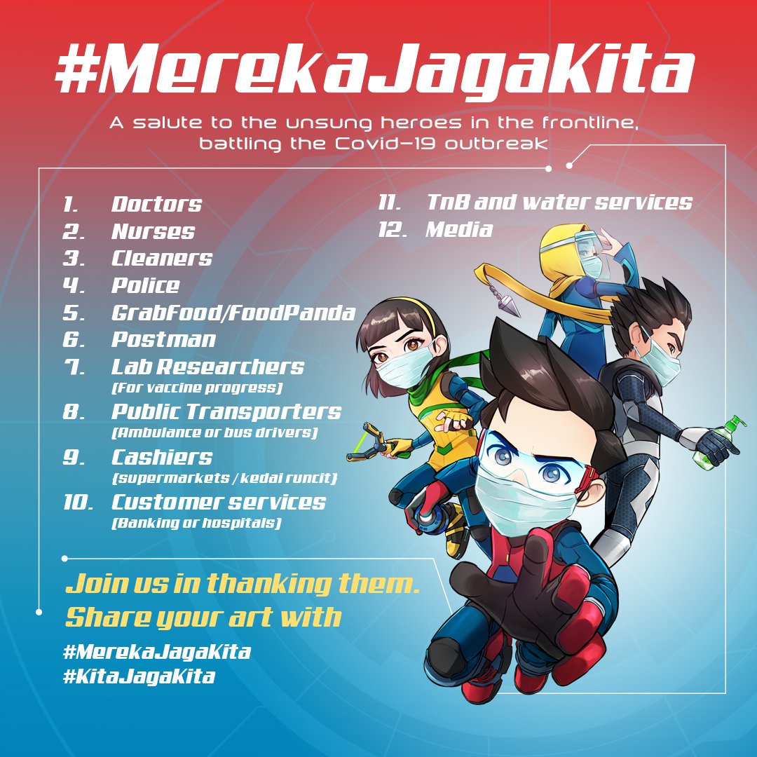 Thank you for everything you've done for the country!