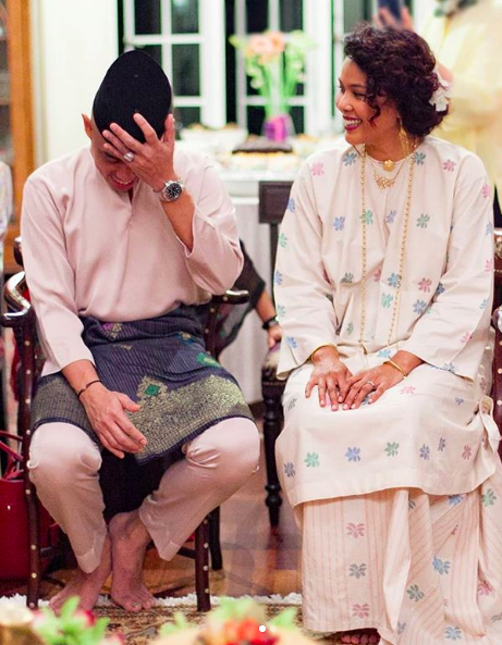 The pair got engaged in December.