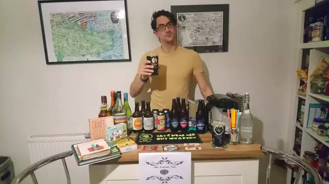 Order your drinks here.