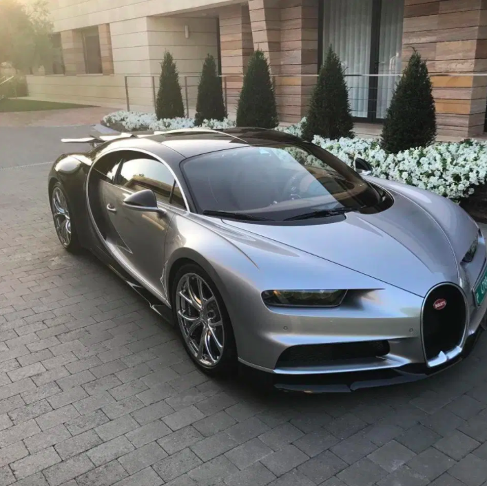 Check out his Bugatti Chiron.