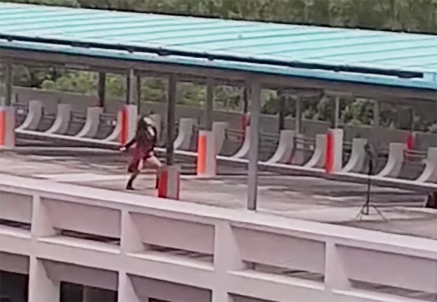 Facebook/RebelMesh Amu Dance like no one's watching.