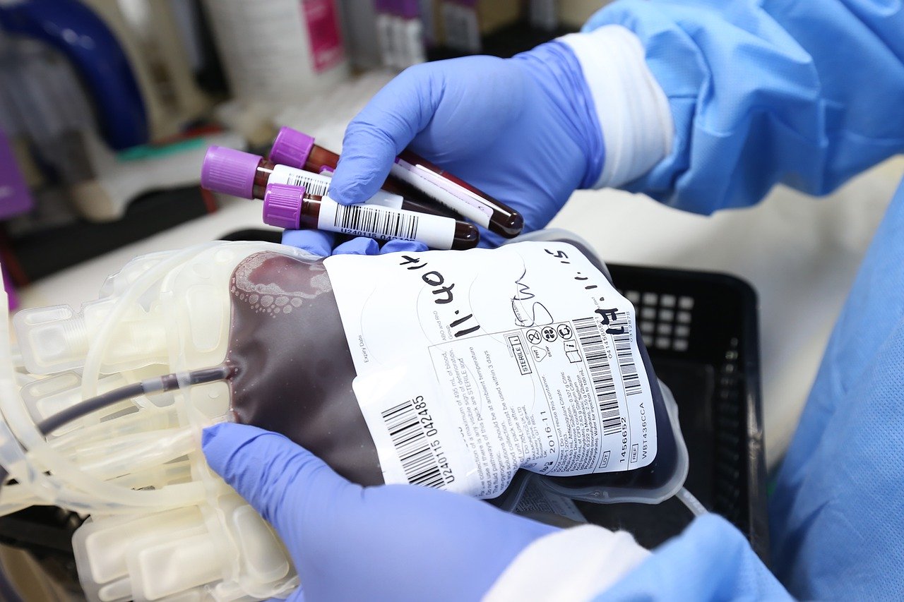 One bag of blood can save three lives