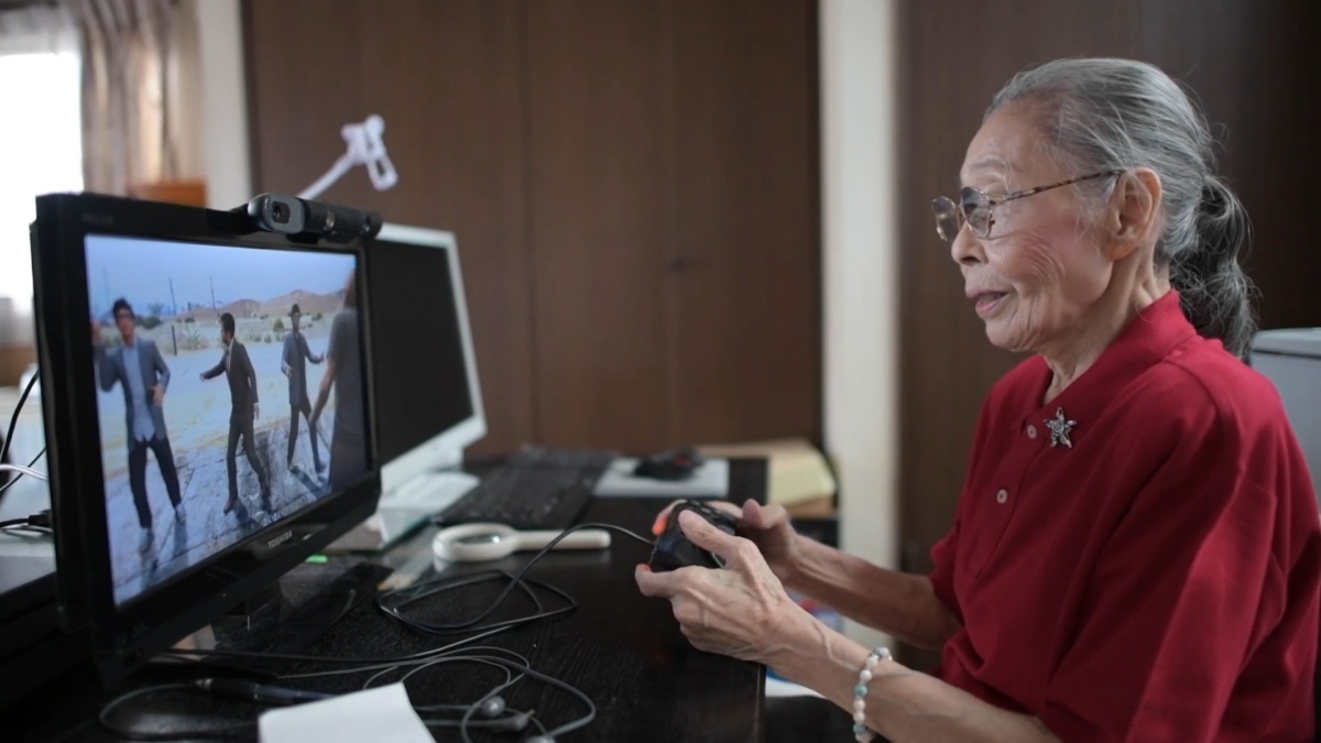 The world record-setter grandma.