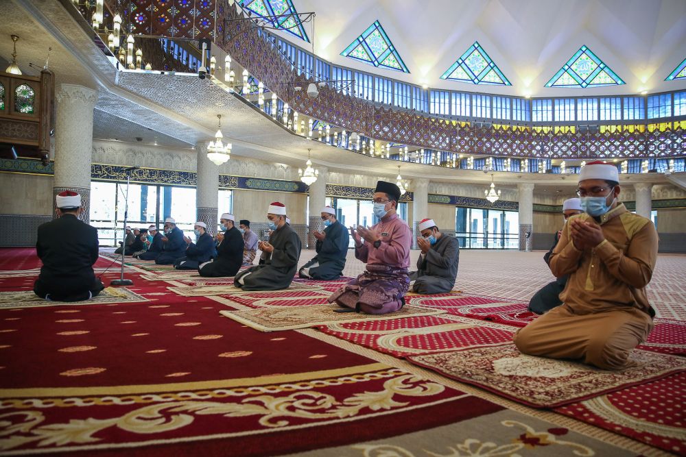 Go home after prayers