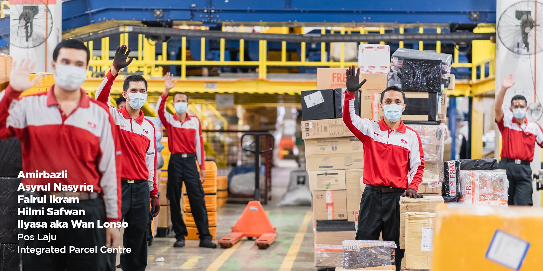 Our hardworking national postal service staff.