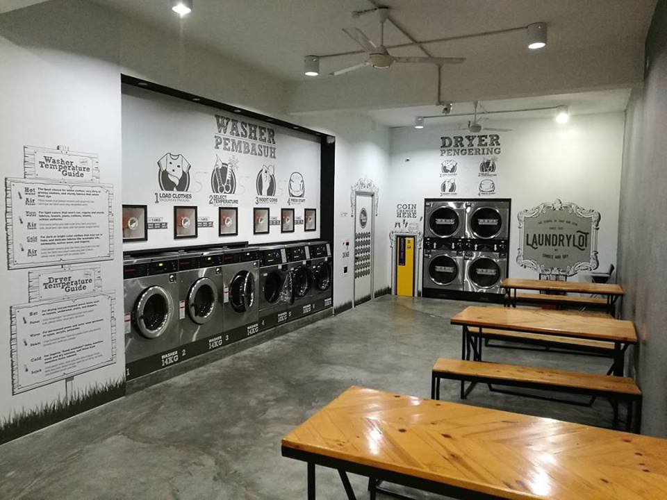 Do your laundry at home, ok guys?