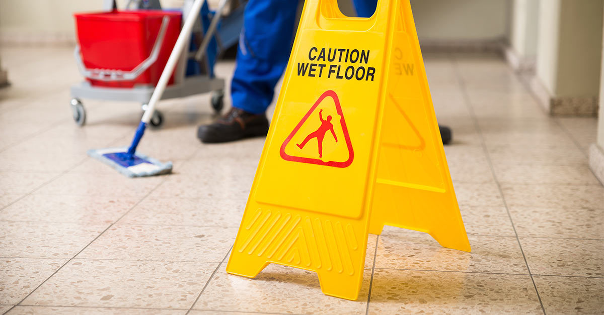 For the floor to your hands.