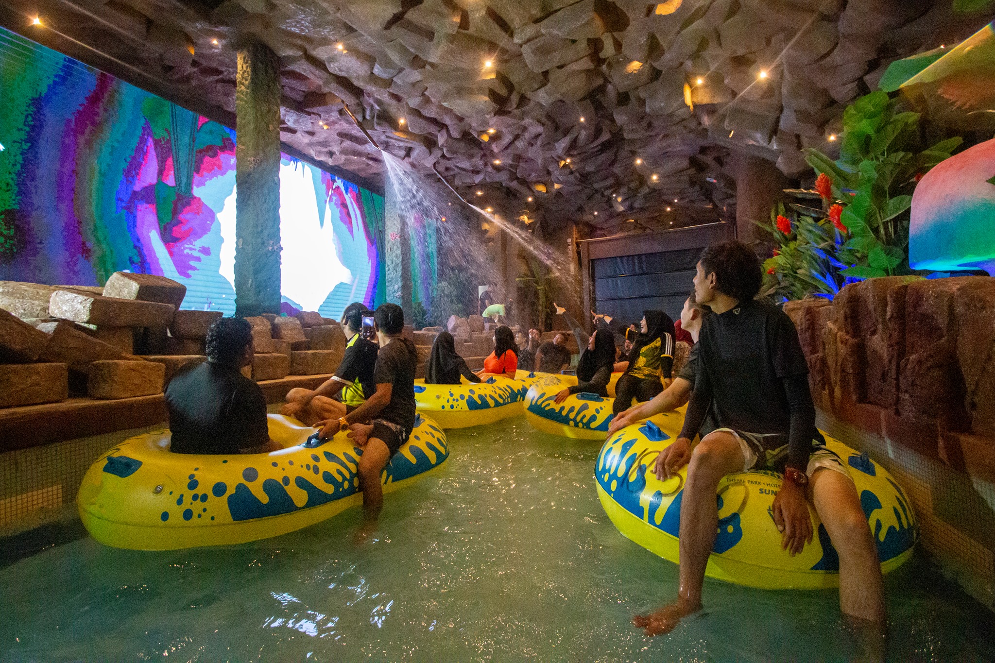 No more theme parks for now?