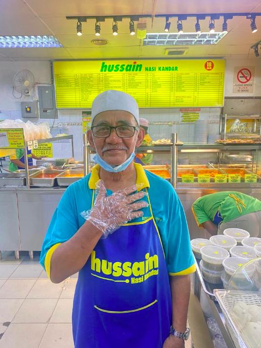 Your nasi kandar pakcik and neighbourhood birdman.