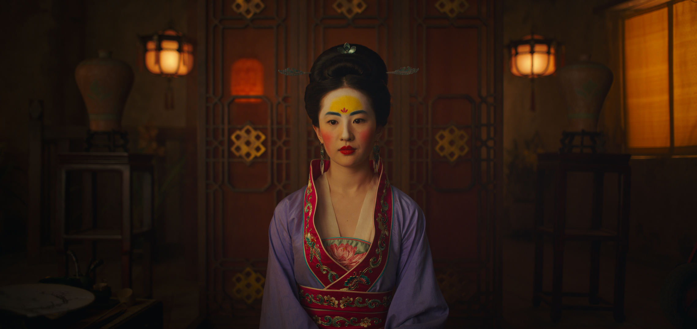 Mulan meeting her matchmaker.