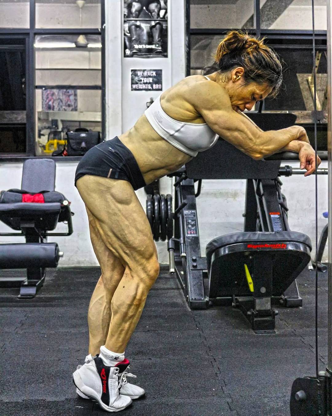 Lilian Tan Joining a gym was the first step.