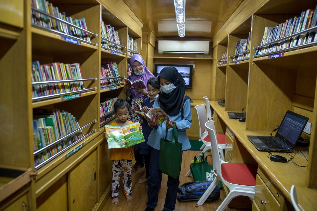 The moving libraries are set to tour low cost apartments and some housing areas