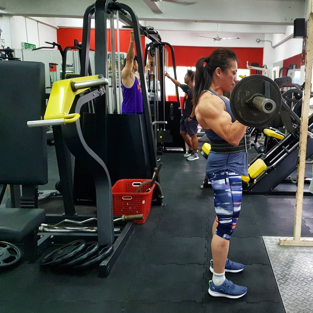 Lilian Tan The gym is her sanctuary.