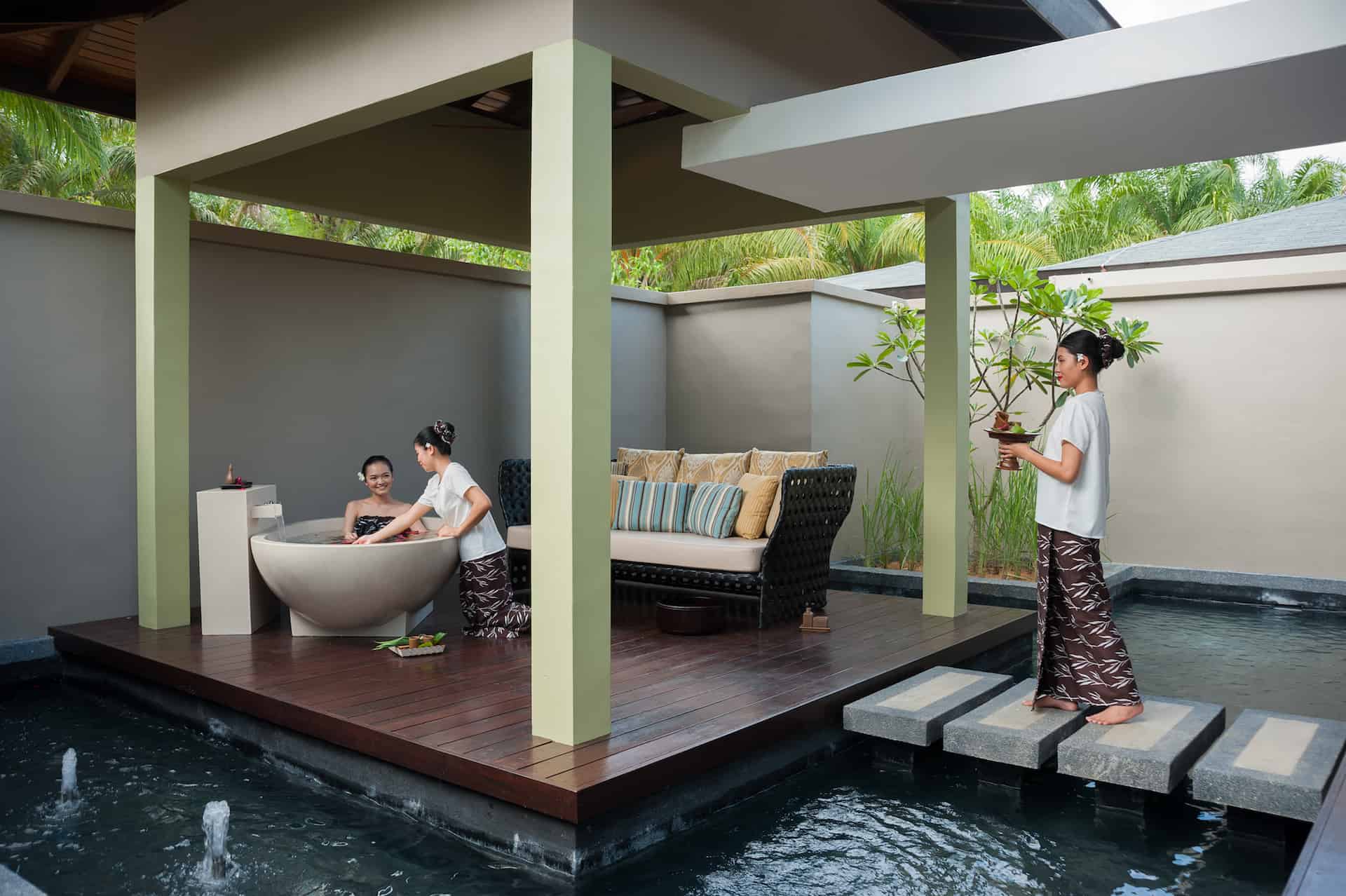 How 'bout being treated like a king/queen during a spa session?