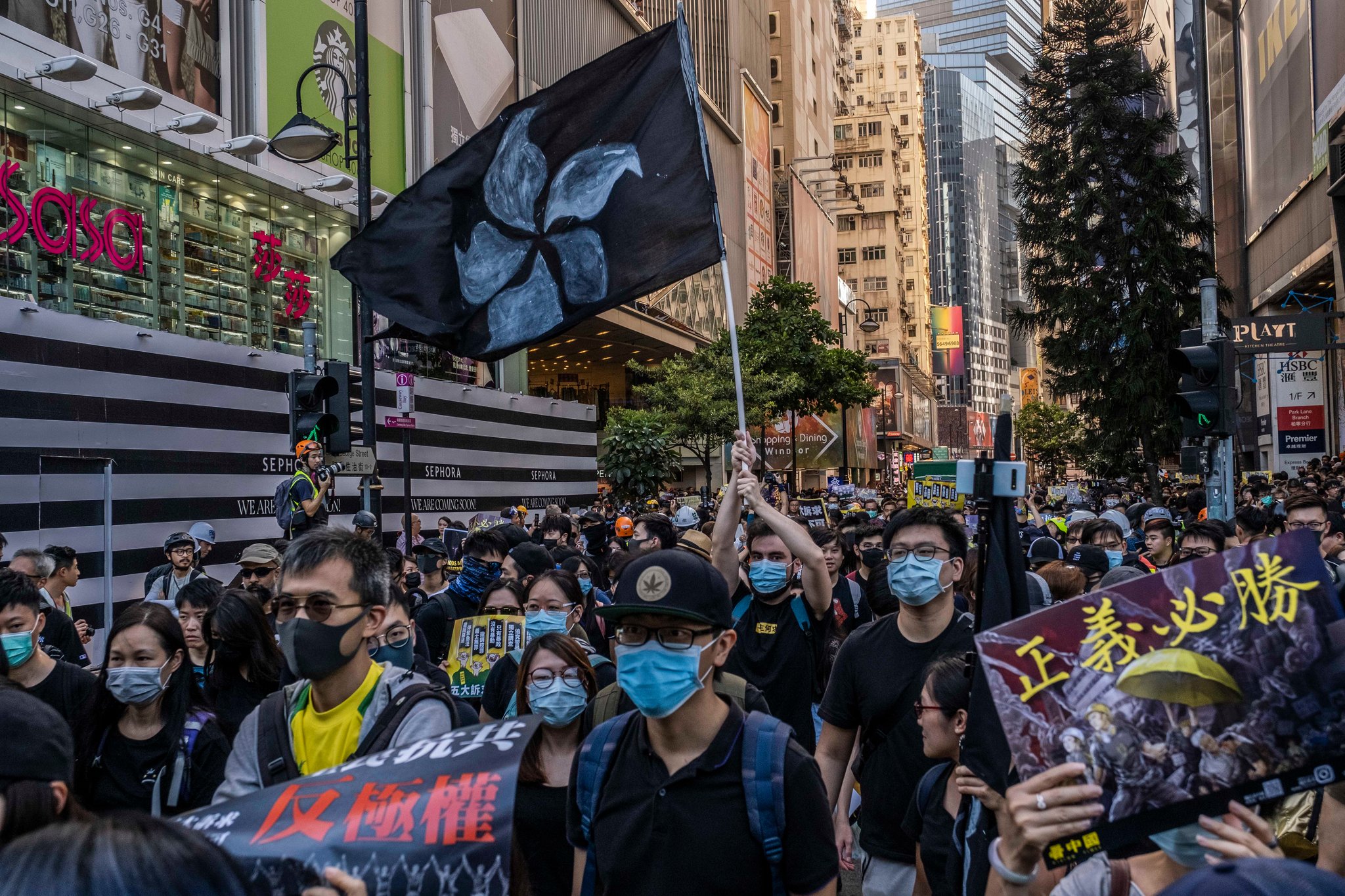 New York Times Hong Kong protests were ongoing when the team went there