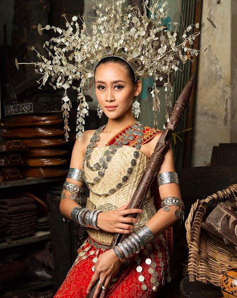 @francisca.luhong Instagram Our Dayak queen!