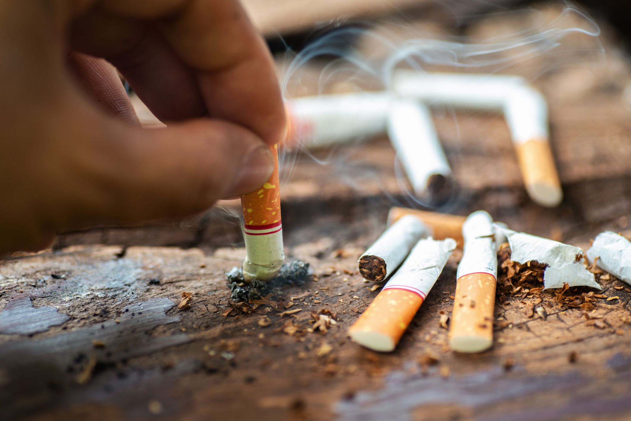 So we've been exposing ourselves to smoke akin to cigarettes?
