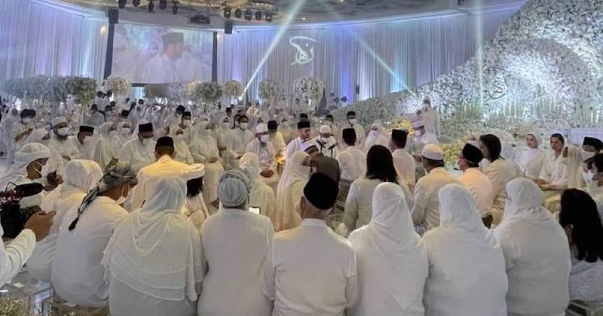 The controversial wedding.