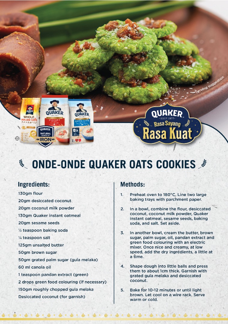 Can try this for your kuih raya collection.