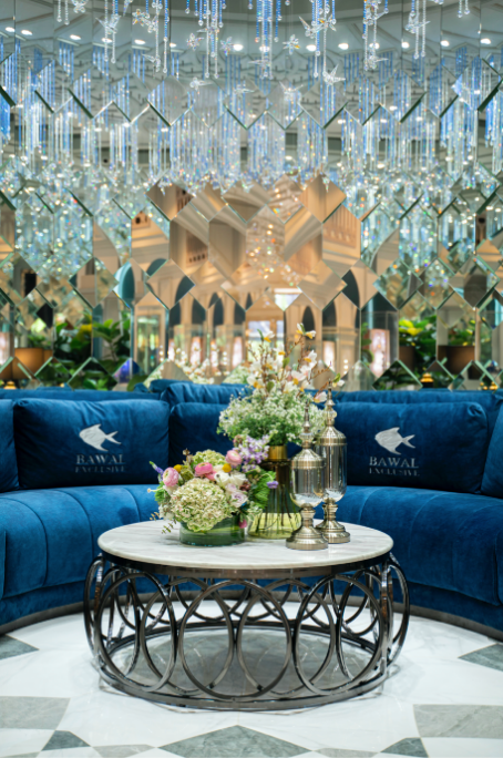 Bawal Exclusive Lounge area.
