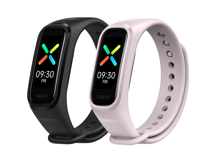 The two available colours for the OPPO Band.