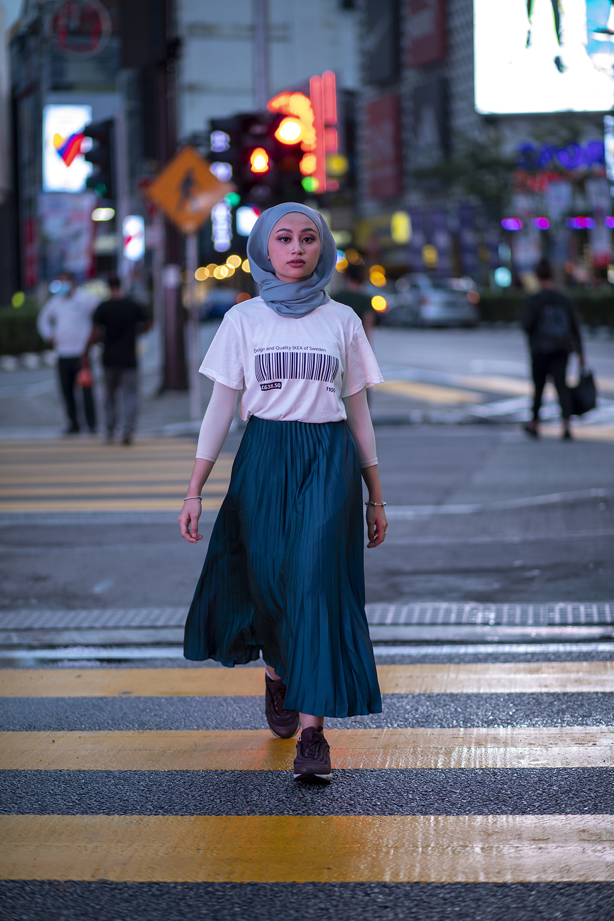 T-shirt, white, (S-M and L-XL): RM39.90