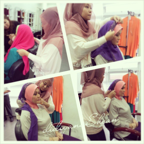 Instagram/Diyana Ehsan Didi in action during the early days.