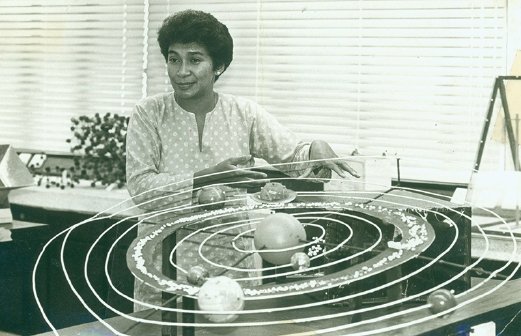 Malaysia’s first astrophysicist.