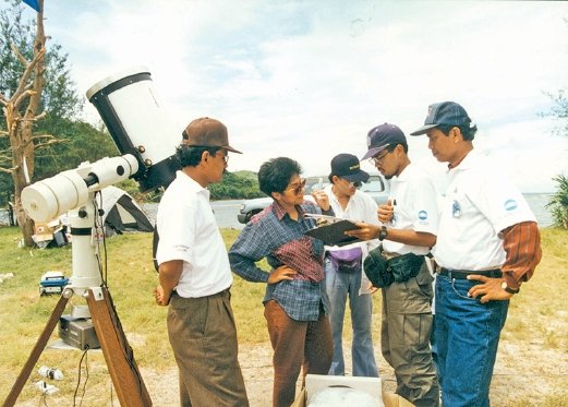 Prof Mazlan in action.