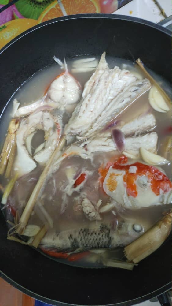 We wonder if she use chicken stock as base.