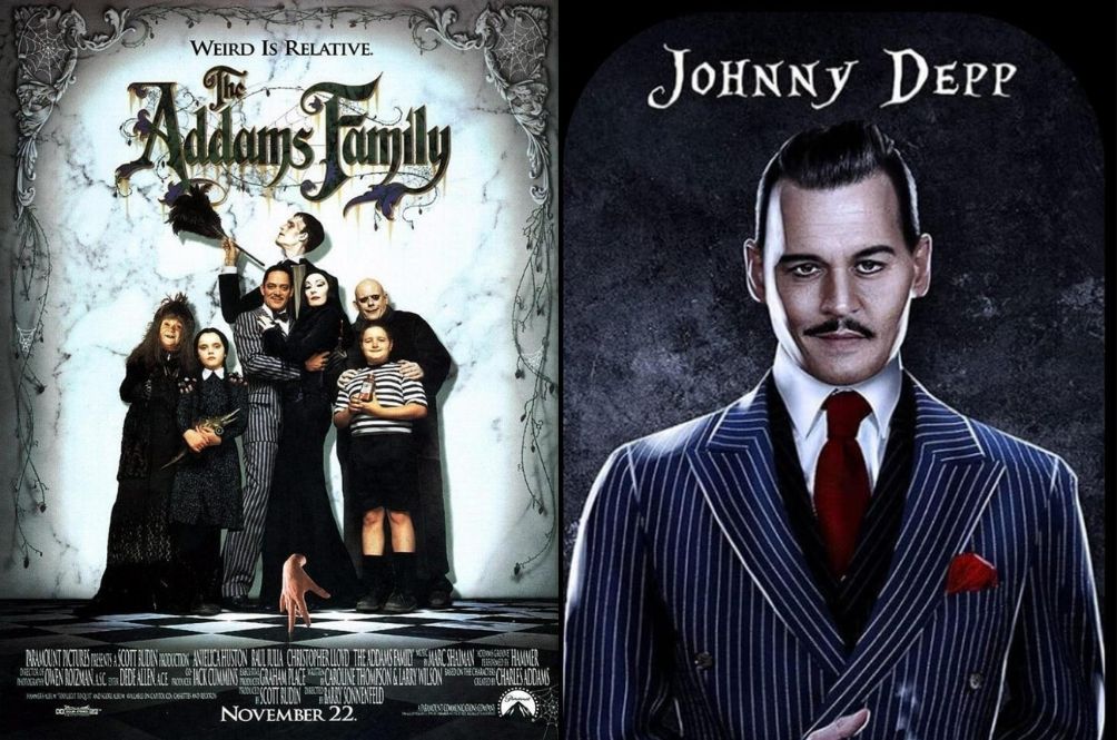 Yet another eccentric role for Depp.