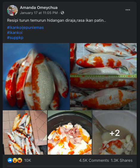 Home recipe, apparently.