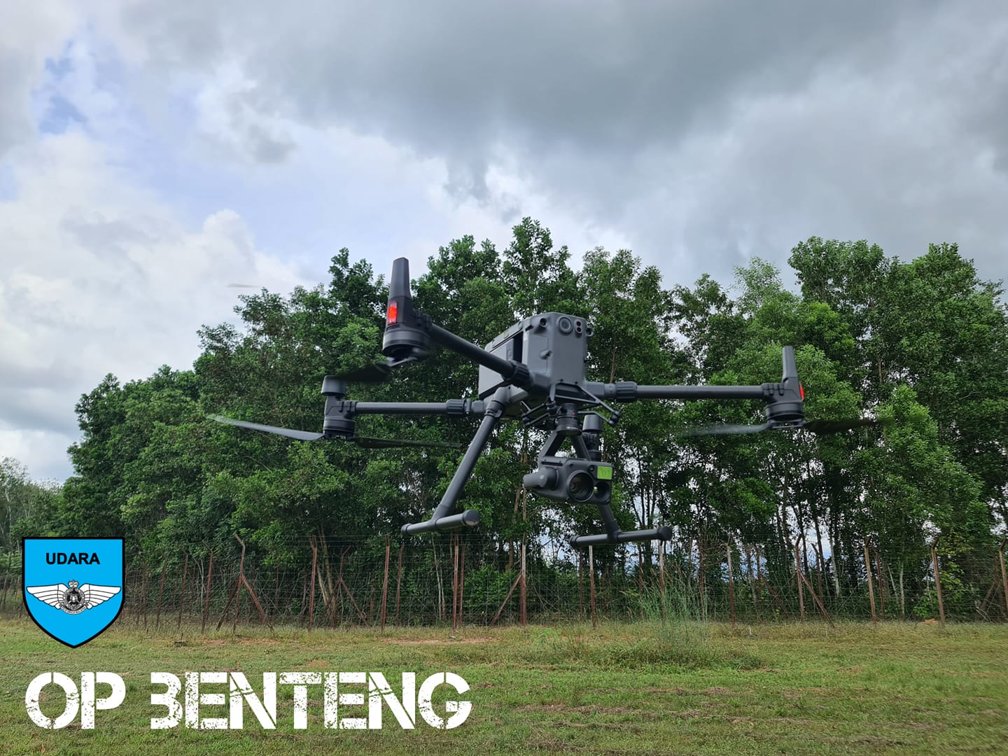 Facebook/PDRM Drone Unit Every drone comes with more than just a drone.