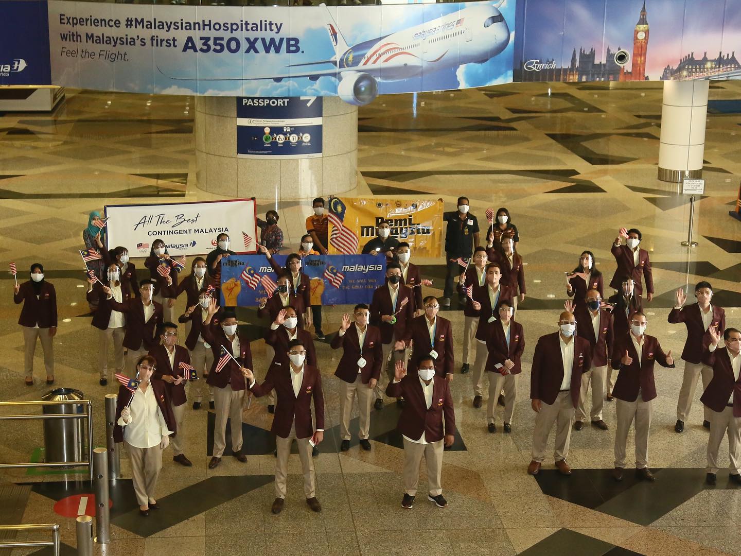 Facebook/Olympic Council of Malaysia All the best, Team Malaysia.