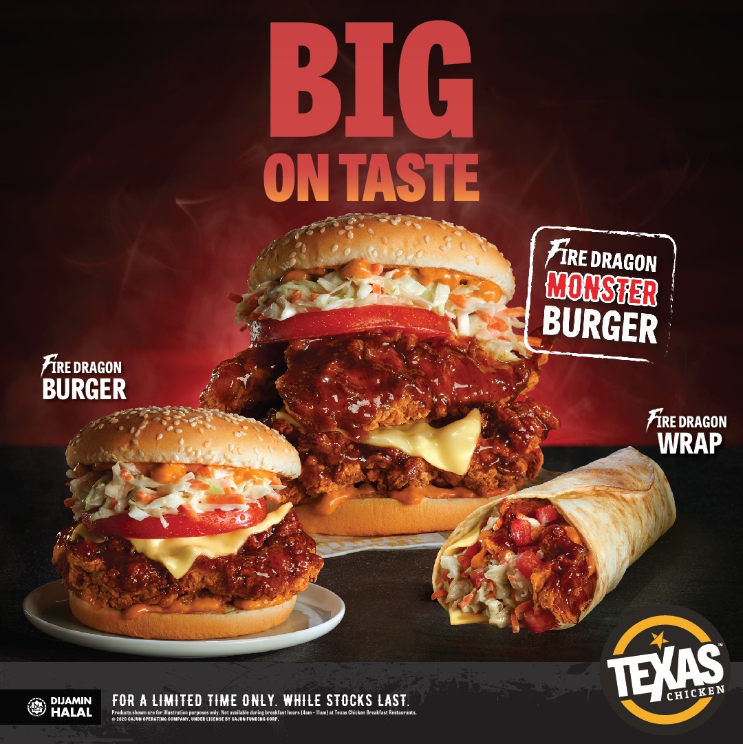 Facebook/Texas Chicken Malaysia This looks promising, kan?