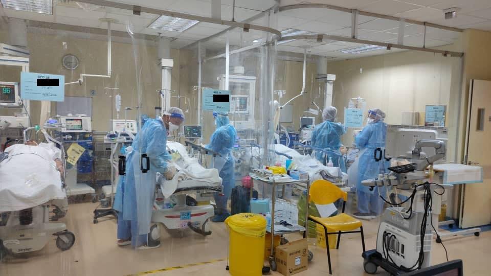 Hospitals are overwhelmed.