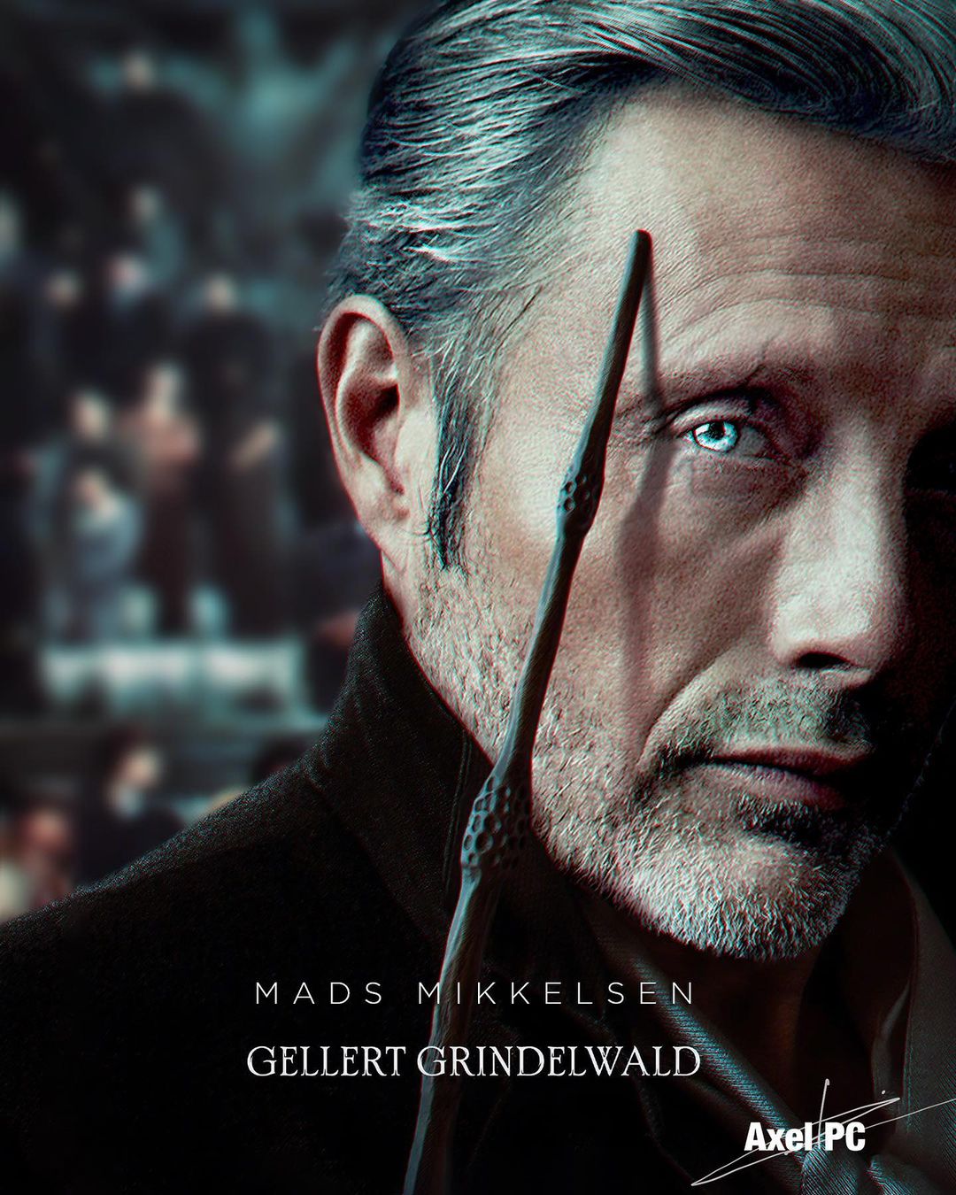What Mads would look like as the dark wizard.