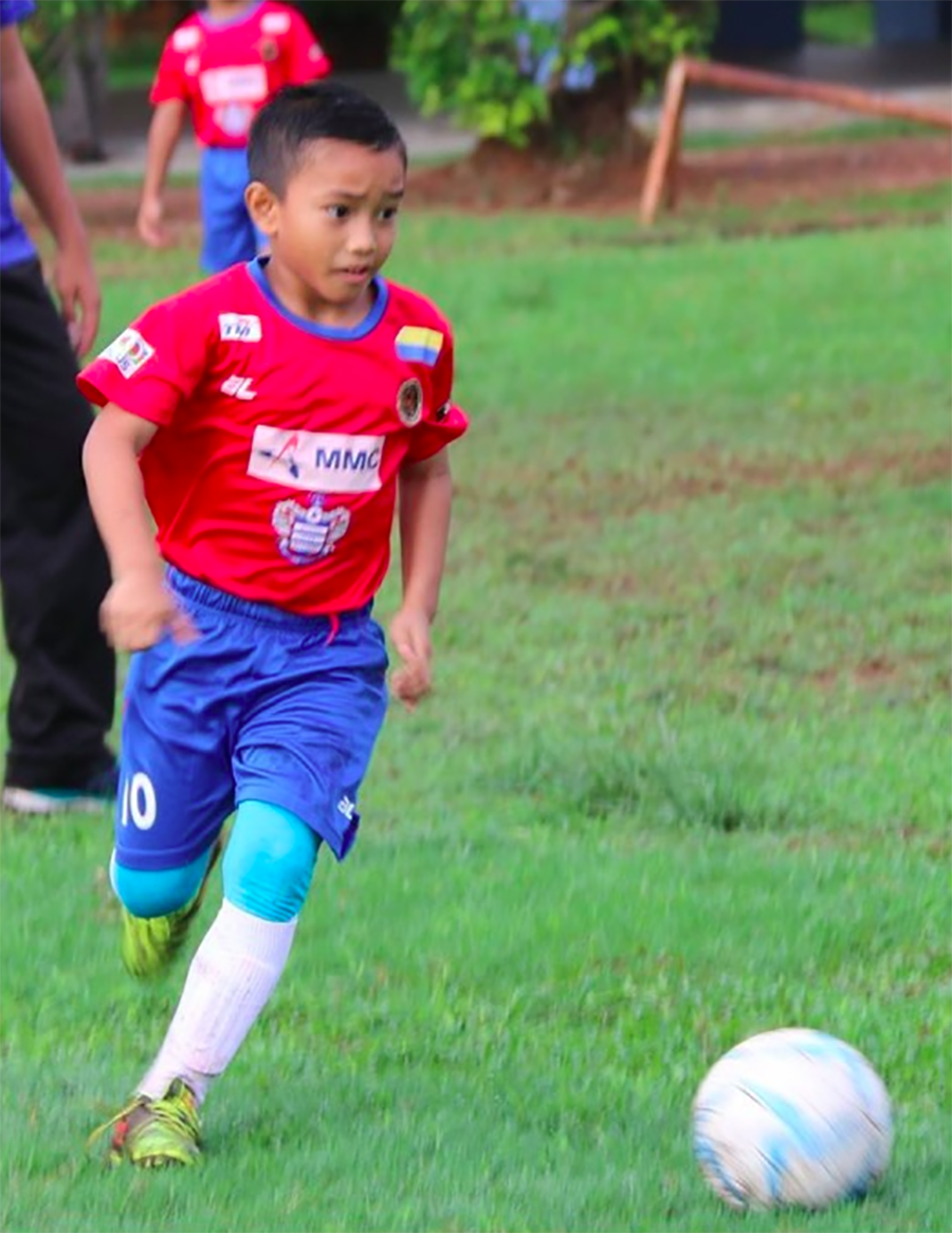 Bernama He may be young, but he's talented.