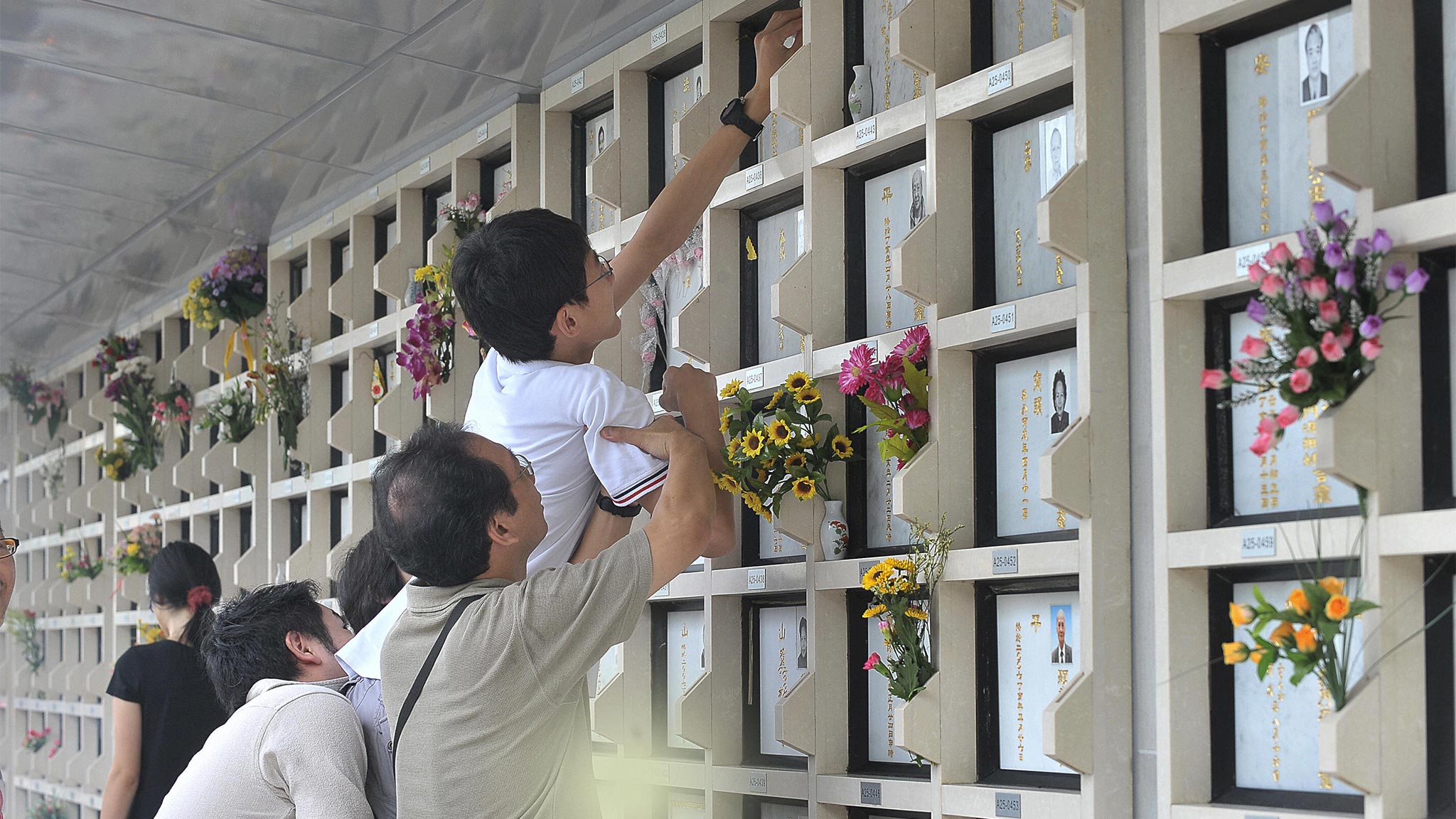 Even urn niches are expensive.